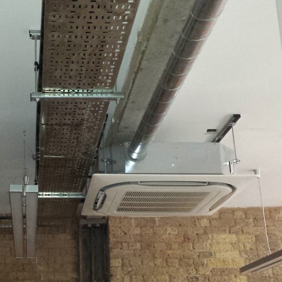 Example of Office Air conditioning & Ventilation installation