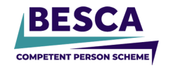 BESCA Competent person logo